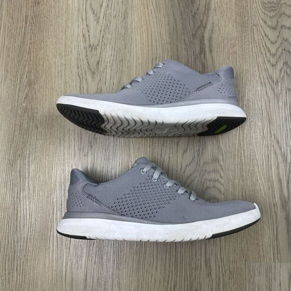 Kizik Shoes Mens 8.5 Gray Lima Handsfree Athletic Sneakers Lightweight Mesh - Picture 7 of 14